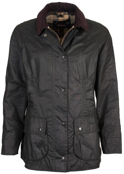 Barbour Womens Beadnell Wax Jacket Sage - LWX0667SG91 | Red Rae Town ...