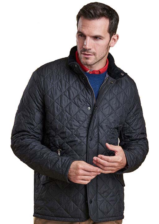 Barbour Mens Chelsea Quilt Jacket - Navy MQU0006NY51 - Red Rae Town ...