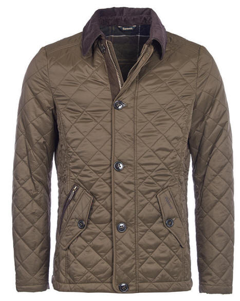 Barbour Mens Fortnum Quilted Jacket Olive - MQU0692OL71| Red Rae Town ...