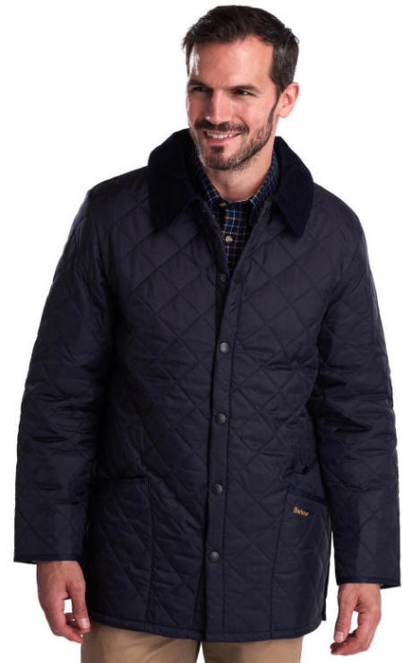 Barbour Mens Liddesdale Jacket Navy - MQU0001NY91 | Red Rae Town ...