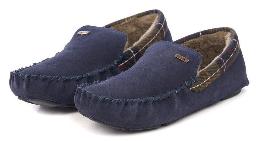 navy barbour slippers Online shopping 