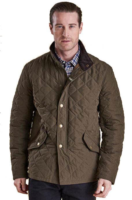 barbour quilted blazer