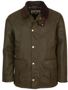Barbour Corbridge Wax Olive Jacket | Red Rae Town & Country