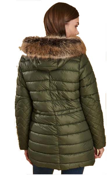 barbour womens jacket fur hood
