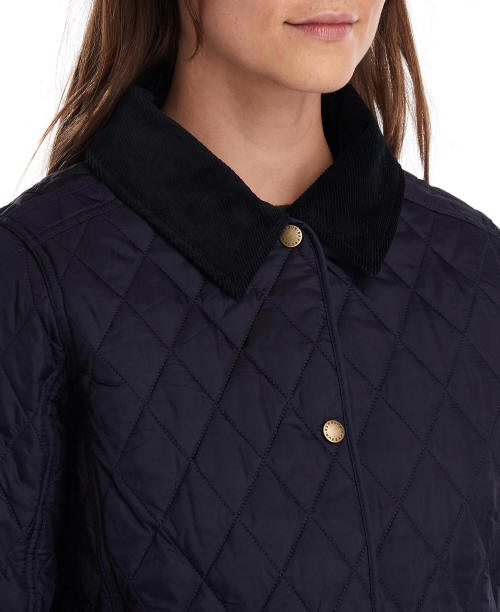Barbour Womens Annadale Quilted Jacket - Navy LQU0475NY91 | Red Rae ...