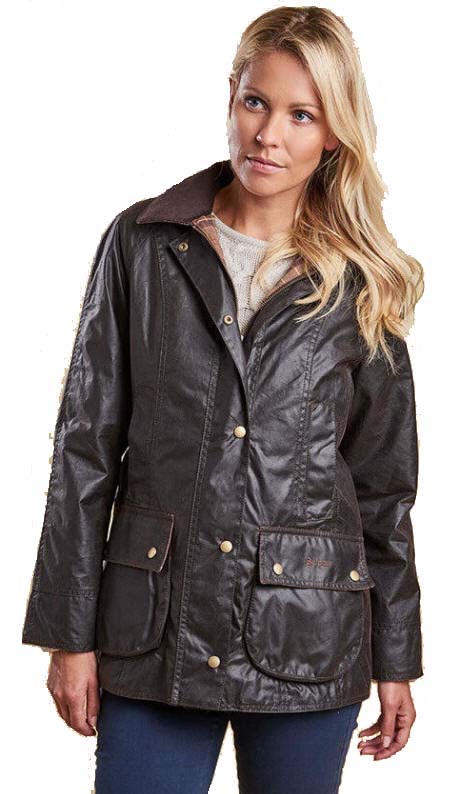 barbour beadnell wax jacket womens
