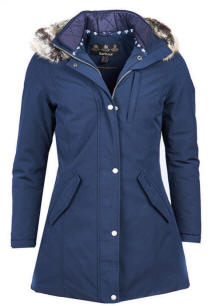 Barbour Womens Ferryside Waterproof Breathable Jacket Kelp LWB0490GN51 Red Rae Town Country