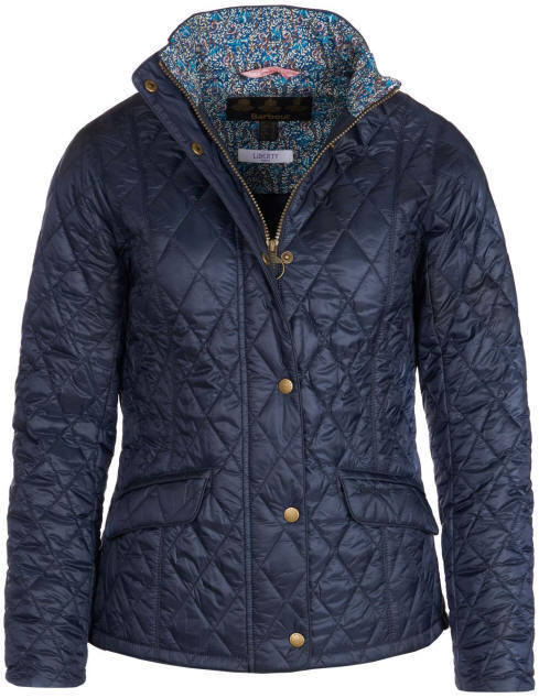 barbour navy quilted jacket