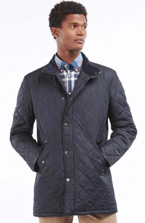 Barbour Long Powell Quilted Jacket